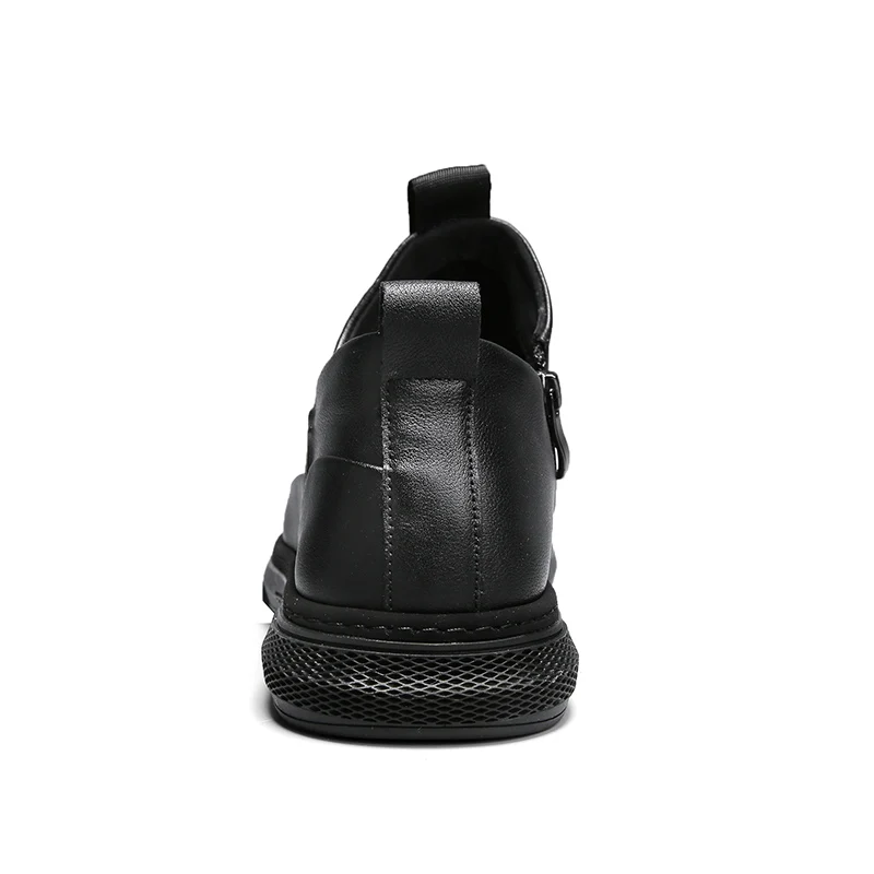 2022 New High-quality Motorcycle Leather Casual Winter Ankle Chelsea Martins Men Martin Boots Shoes