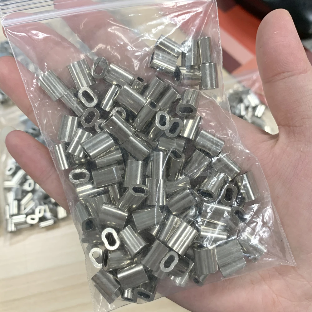 NICKEL PLATED COPPER HAND SWAGE