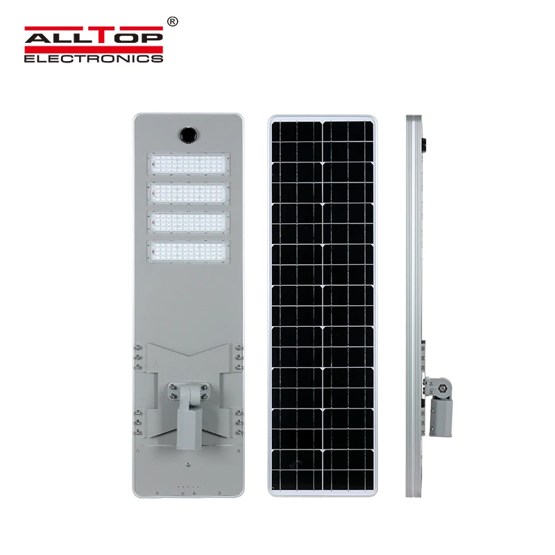 ALLTOP Energy saving no wiring road lights ip65 50w 100w 150w 200w all in one led solar street light
