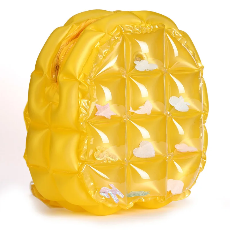 Оптовая продажа с фабрики детский надувной водонепроницаемый рюкзак из ПВХ школьная сумка пляжный купальник для