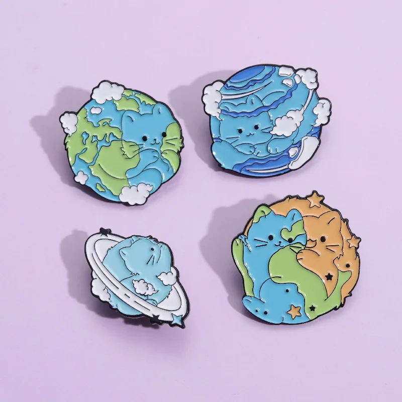 Эмалированные Значки для шляп с круглой кнопкой