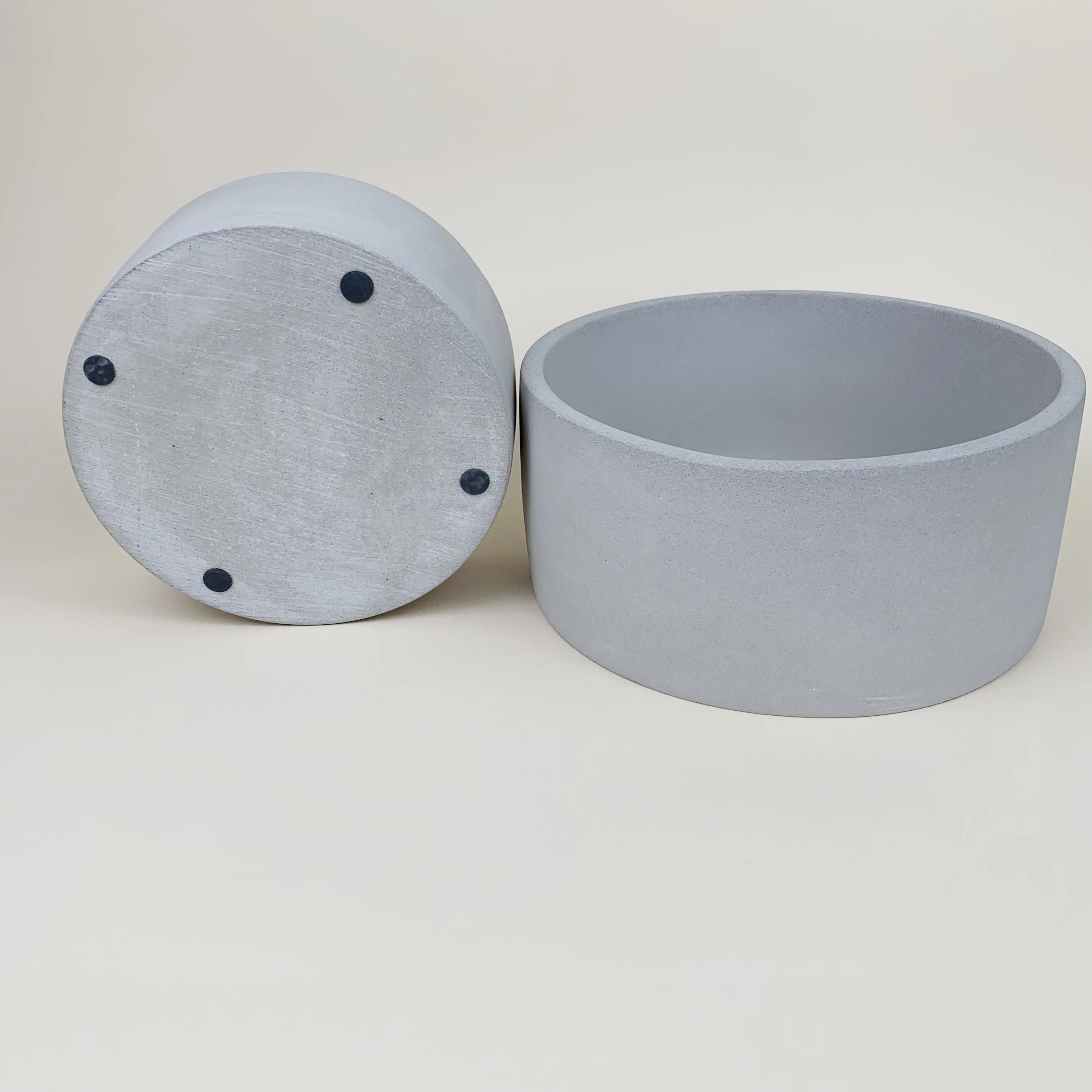 China Supplier Cement Concrete Modern Chocolate Large Fruit Decorative Bowl