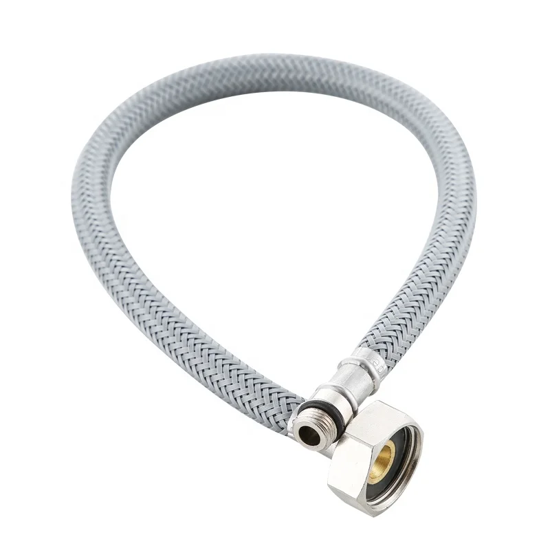 Гибкий металлический шланг из нержавеющей стали Плетеный | Аксессуары для ванной раковины | Кран шланг для водопровода