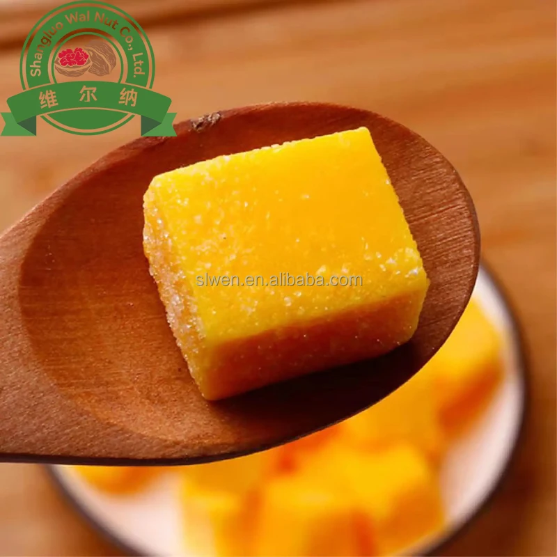 After Food Certification Can be to Eat Safely Delicious Candy 2023 New Product Mango Cubes Wholesale