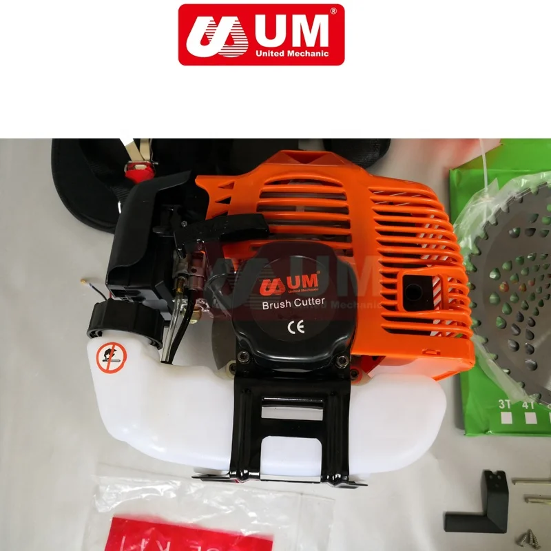 UM High Purchase Brush Cutter 2 Stroke Gasoline Brush Cutter 52cc Grass Trimmer