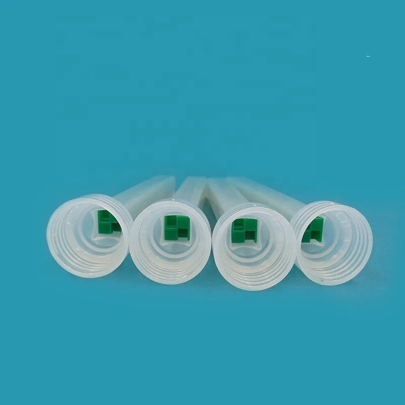 MB8.7-24 Disposable Static Mixer Tip Quadro Adhesive Mixer screw connection used with 200 ml to 1500 ml cartridges