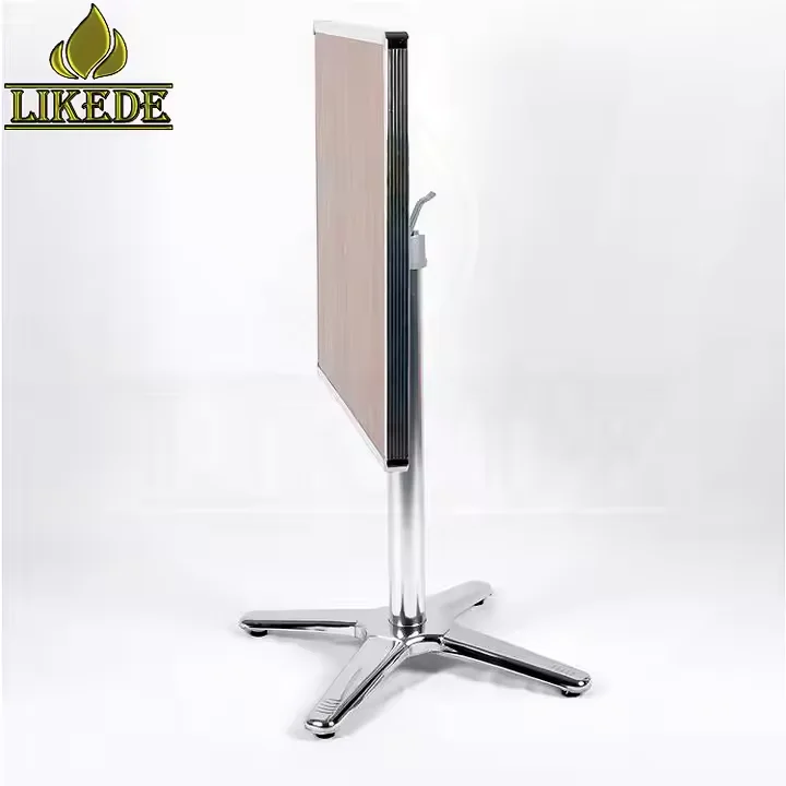 High Quality 304# Stainless Steel Folding Table Base Metal Furniture Legs for Outdoor Chairs