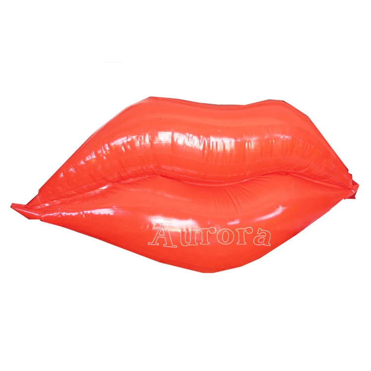 Надувные сексуальные красные губы надувные женские рекламные украшения для улицы