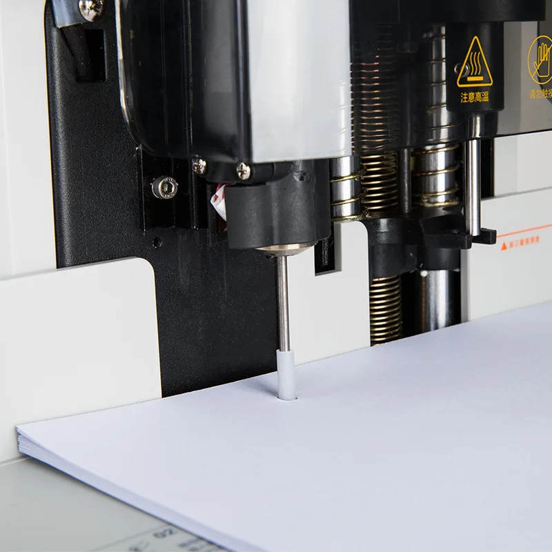 financial binding riveting PE tube 4.8mm 5.2mm 500mm voucher punching machine nylon plastic tube hot melt binding tube