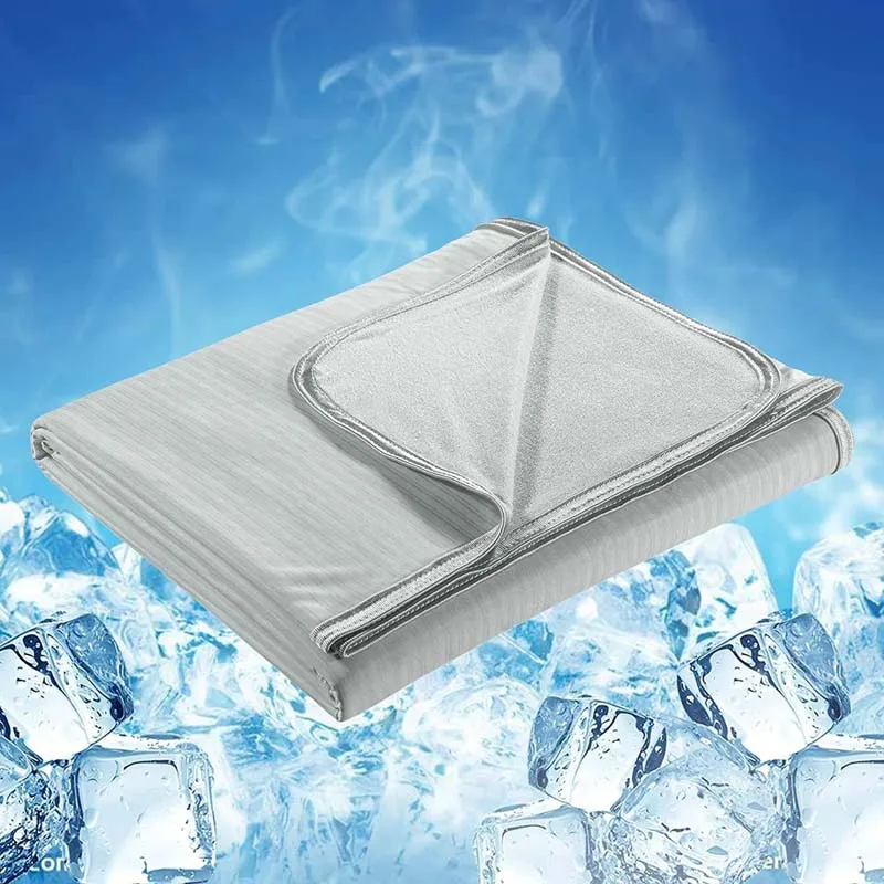 New products nature organic bamboo hot sleep double sided cold effect cooling blanket