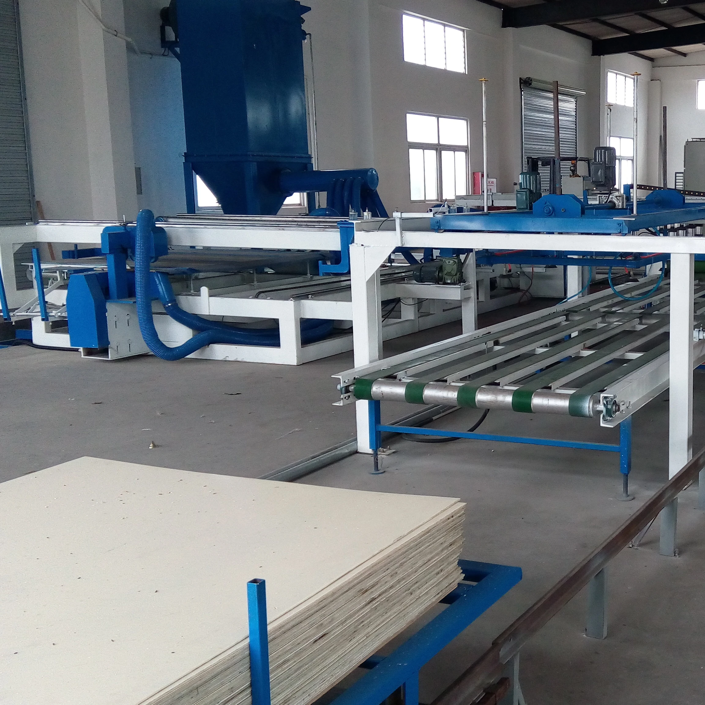 mgo partition board making machine Glass Magnesium Sip Board Machine Production Line magnesium oxide sheet production line