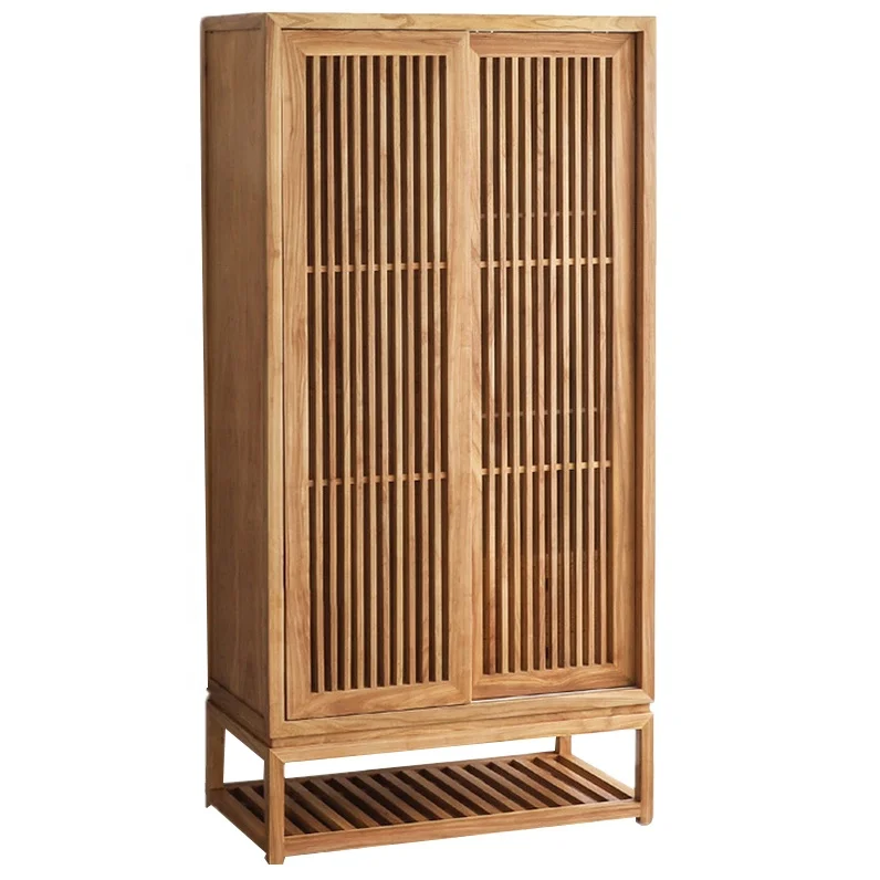 Traditional Chinese bed room wooden corner cabinet closet clothes wardrobe modular wardrobe cabinet bedroom furniture