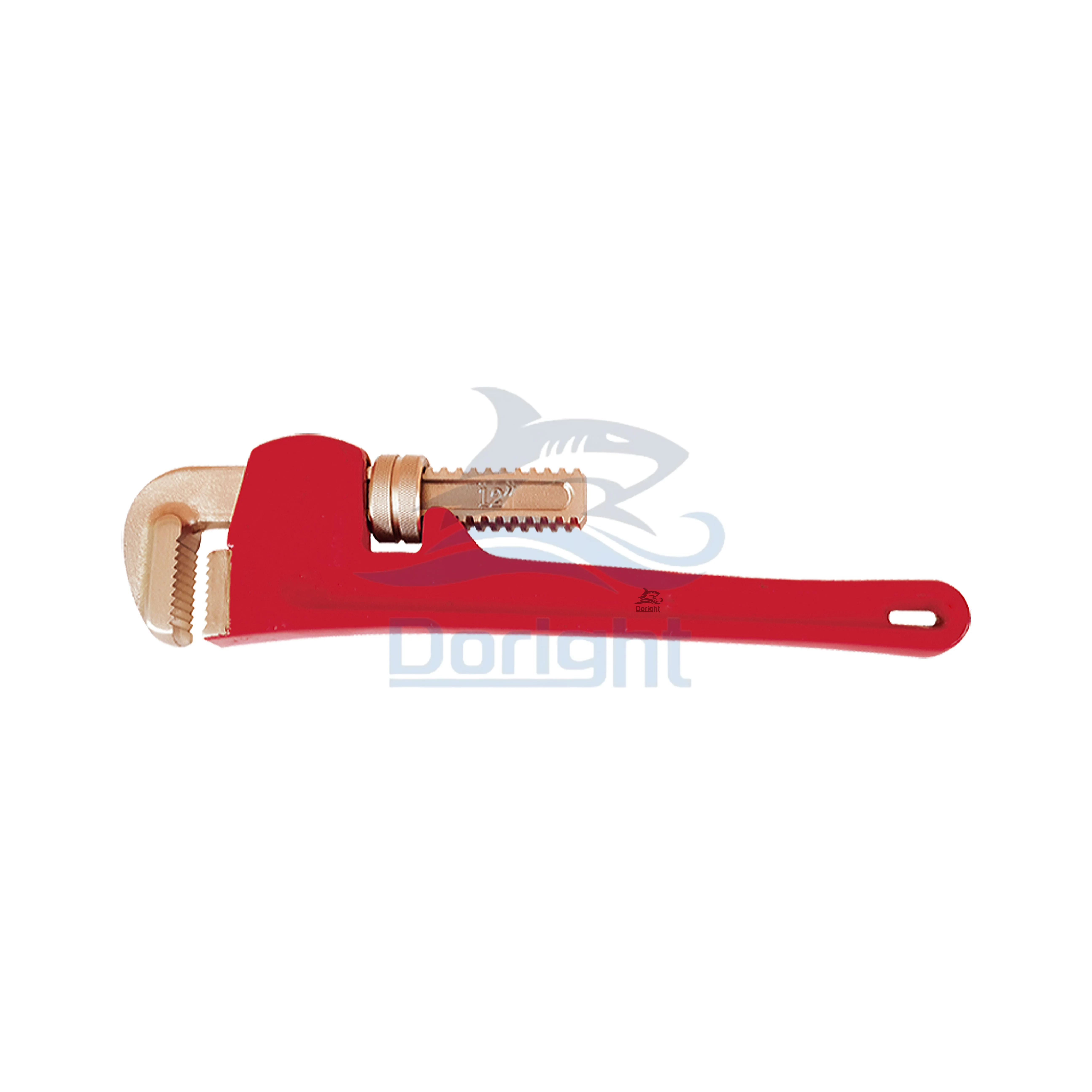 Doright Beryllium Copper Alloy Aluminum Bronze Non Sparking Pipe Wrench American Type