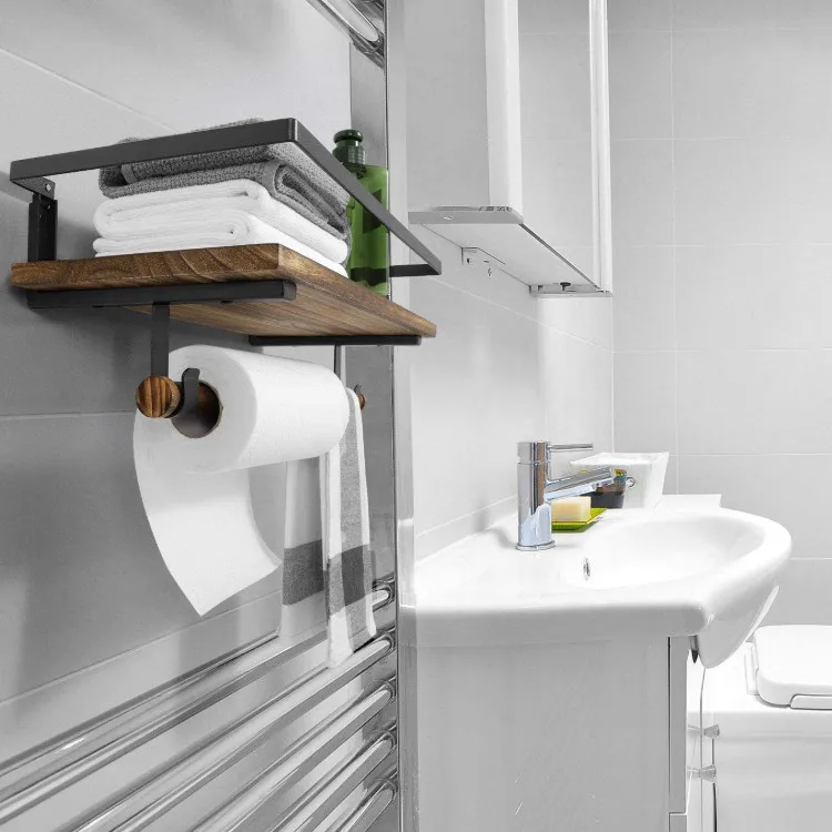 Exquisite durable non toxic handmade home decorative wooden decoration wall shelf