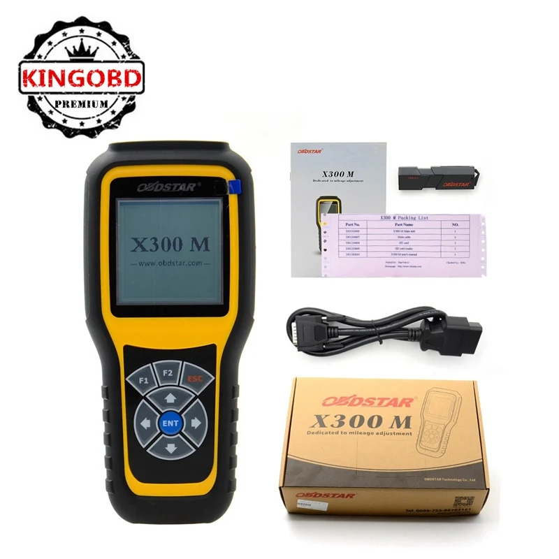  Оригинальный OBDSTAR X300M OBDII коррекция одометра X300 M инструмент для регулировки пробега (многие автомобили могут быть отрегулированы через Obd) лучше чем