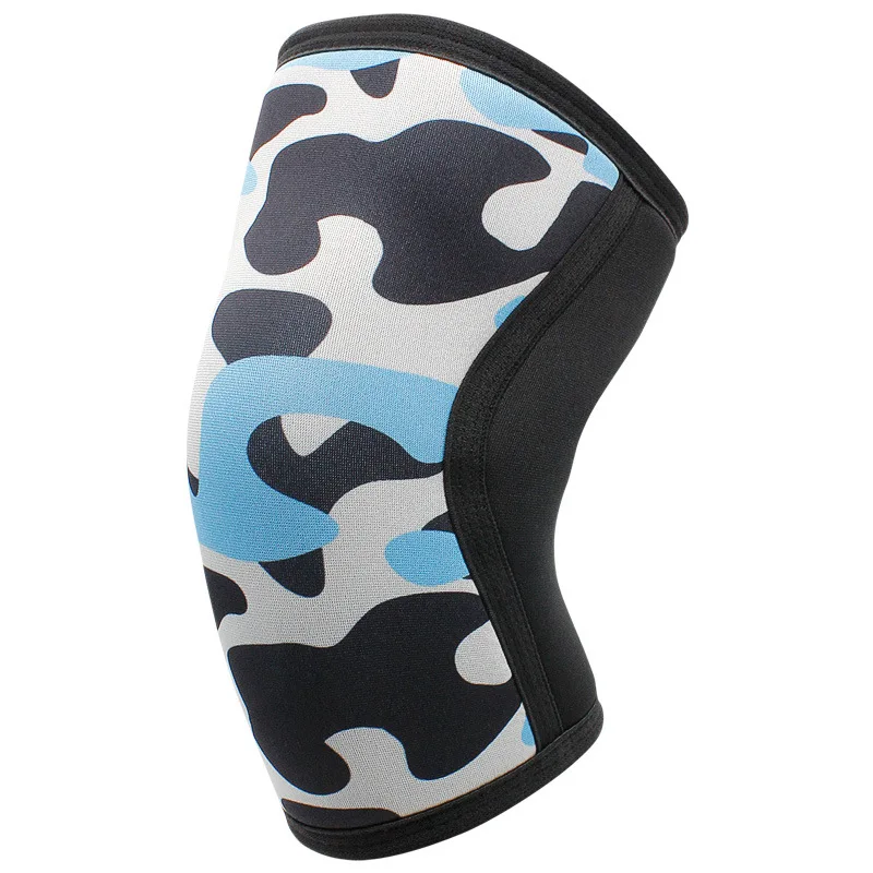 Silicone Knee Pads for Weightlifting and Fitness Training Anti-Slip Breathable Firm Control Deep Squats Protection for Adults