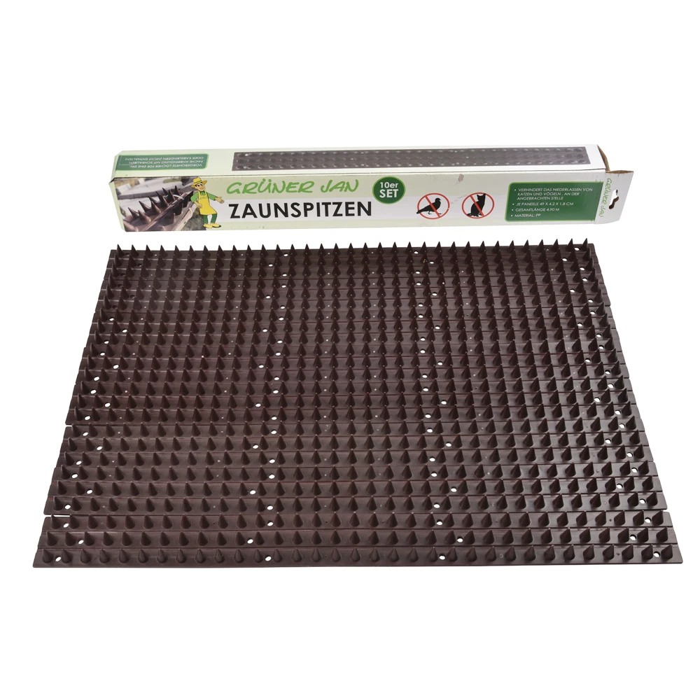 Yuchen Wholesale Keeps Pigeon Away Off Deterrent Plastic Fence Spikes Anti Cat Bird Repeller