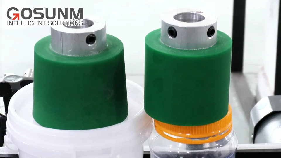 Latest Version 2022 Customized Conical Bottle Jar labeling Machine Latest Version with Customized Conical Roller