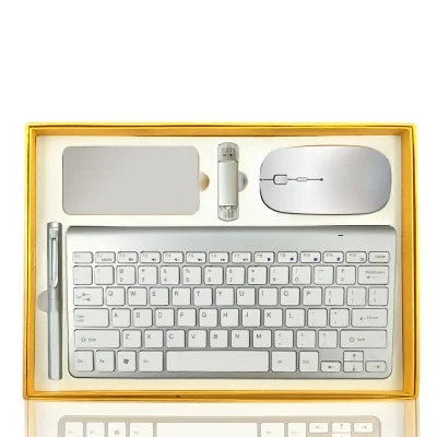 Hot gifts items 2022 New Business Meeting  Promotional  keyboard mouse Gifts Set