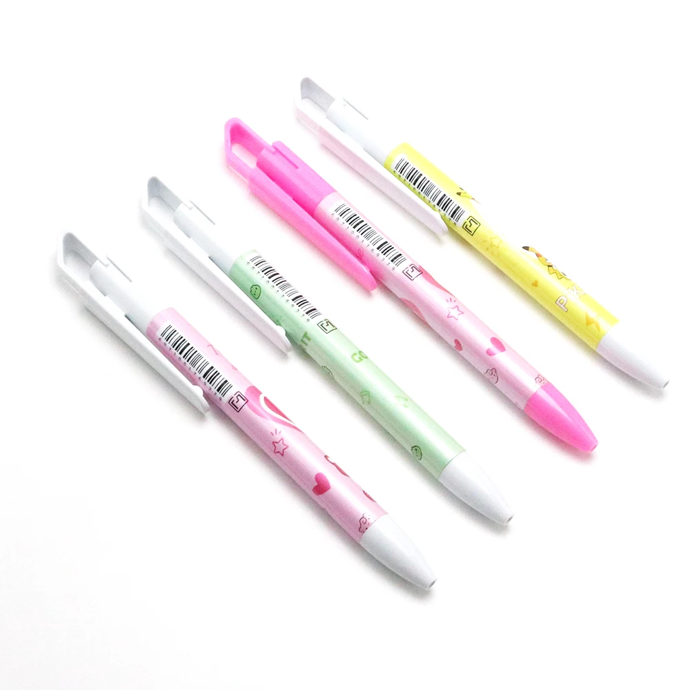 2022 beautiful nice heat transfer custom printing gift advertising ball point Roller pen with colorful logo