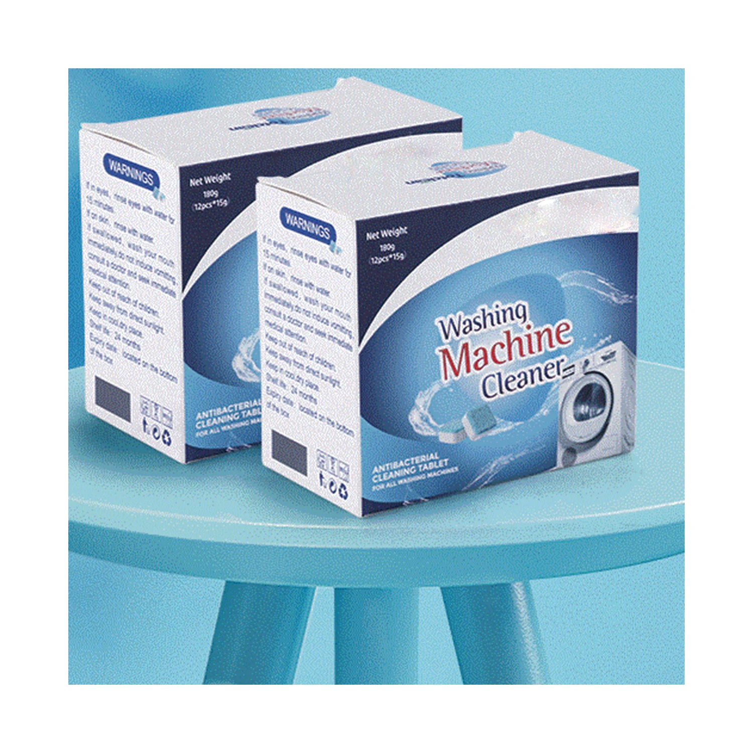 Deep cleaning Descaler Washing Machine Cleaner Effervescent Cleaning Tablet For HE Front Loader & Top Load Washer