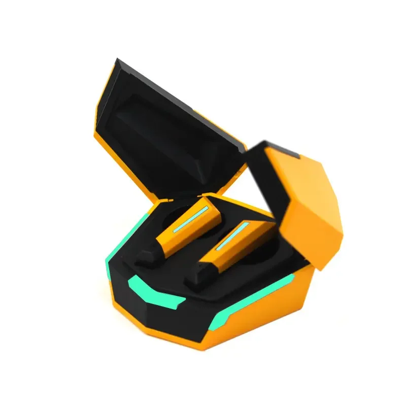 Gaming low latency waterproof tws earbuds earphone X15 TWS wireless stereo earphone With Mics in-Ear Stereo ultra bass headphone