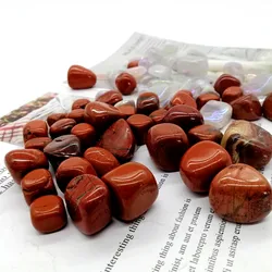 Wholesale high quality natural red jasper cube tumbled stones healing crystal crafts for feng shui decoration