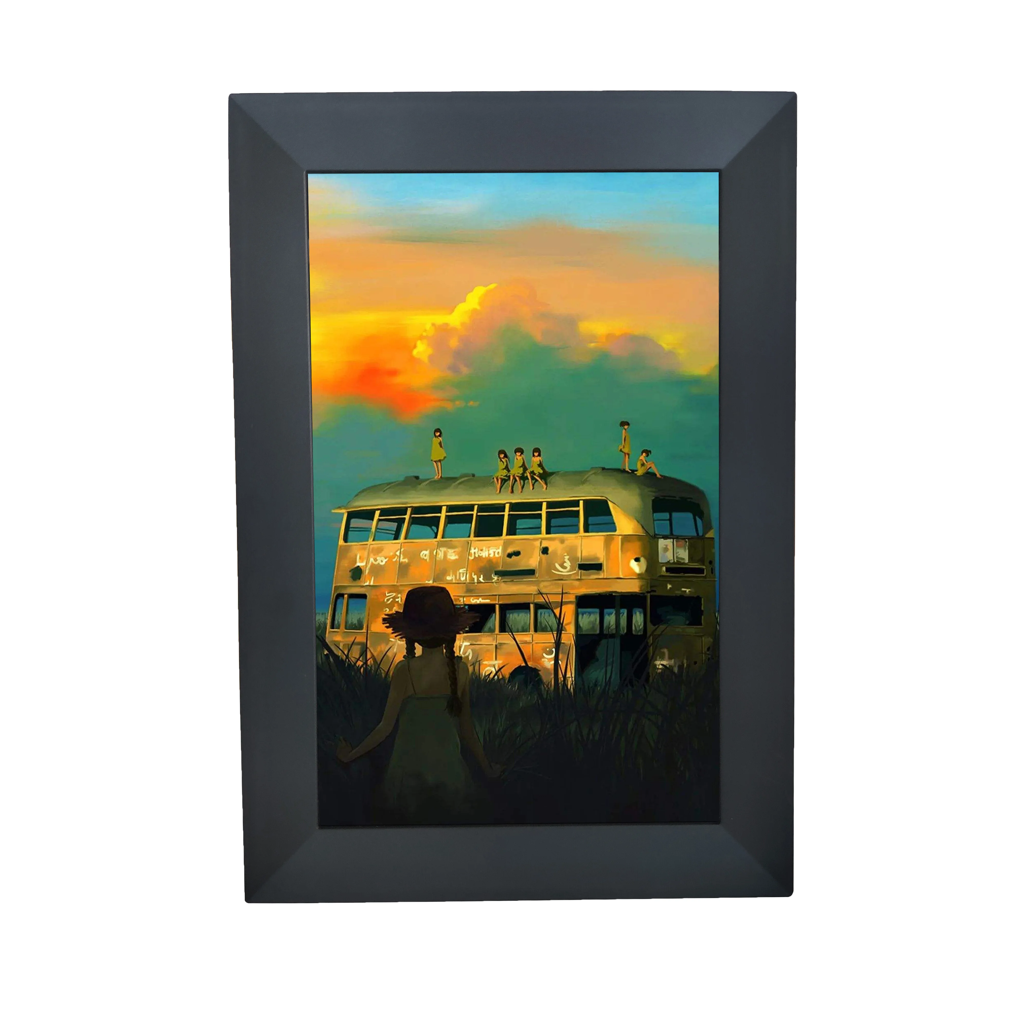 10 inch LCD Screen TFT Digital Photo Frame Video UK EU US Plug OEM Digital Photo Frame