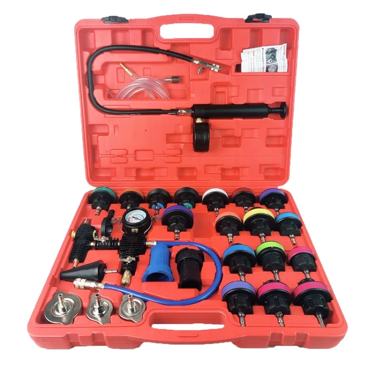 28 piece set of car maintenance tools water tank maintenance tools testing tools water tank leak detector radiator