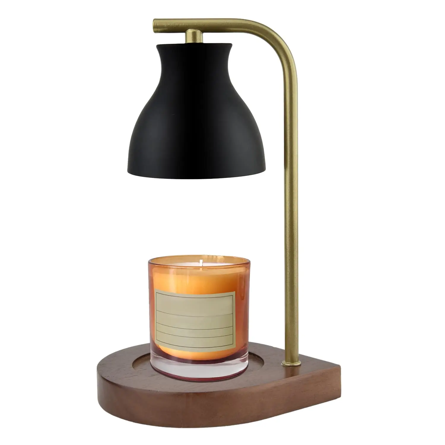 UOBOBO Home Decor Base Essential Oil Electric Candle Warmer Wholesale Lamp Burner Wooden Witchcraft Heating Scented Wood 9 Pcs