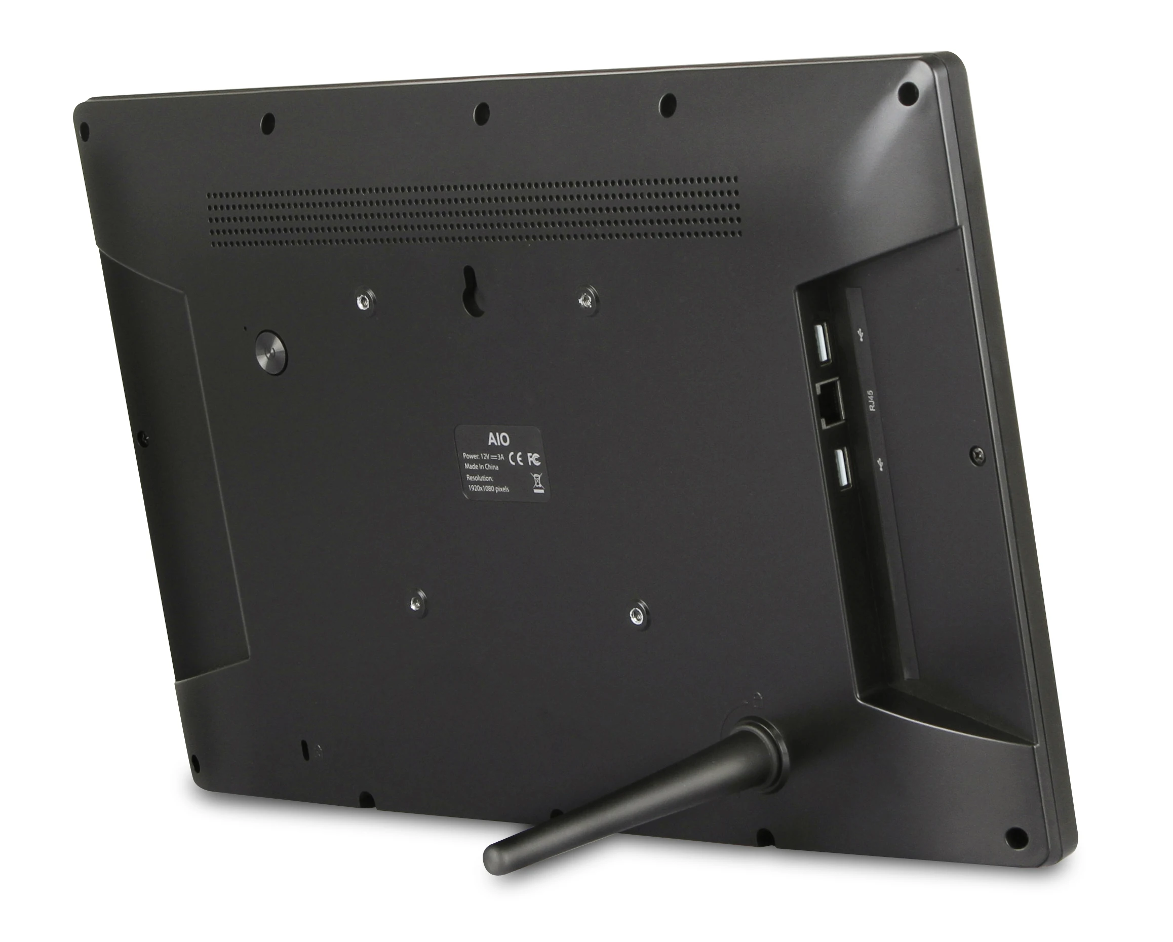 Wall Mounted Industrial Nfc Tablet Pc Android 15.6 Inch Touch Screen Digital Advertising Player Meeting System Booking