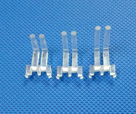 Plastic Light Pipe 2 Array Type LED Right-angle Light Guide 90 Degree Light Guide Pipe LPE2-