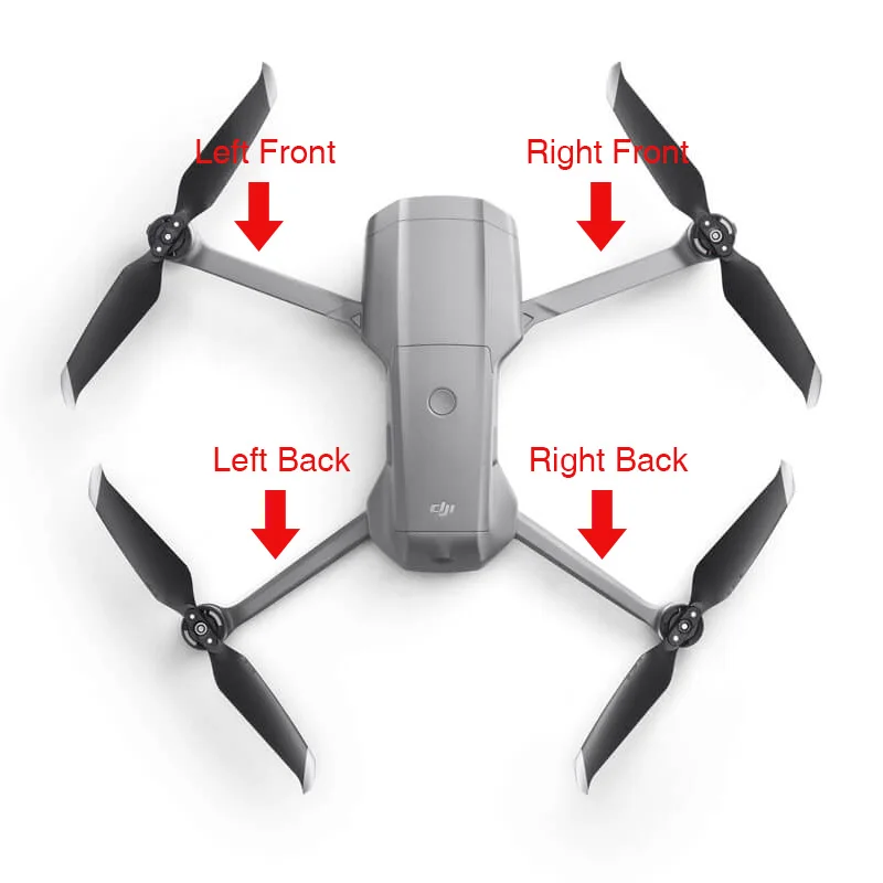 4 в 1 комплект оригинальный DJI Mavic Air 2 рычага с двигателем запасные части для