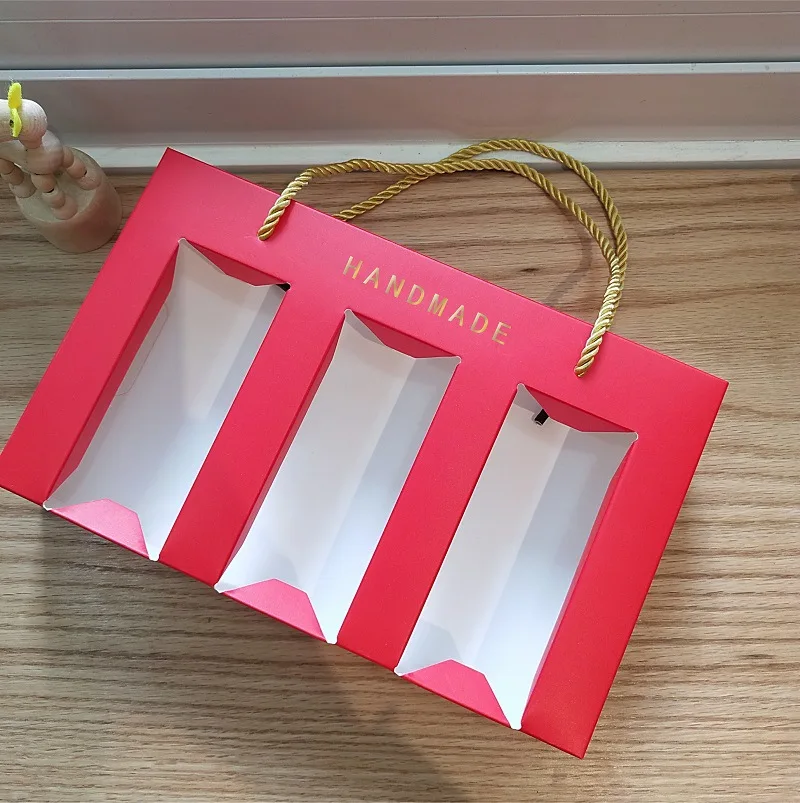 Happy New Year Merry Christmas Biscuit Bakery Cookie package gift box