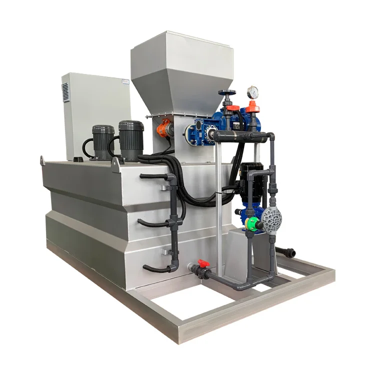 6000L Laundry Chemical Dosing System for DAF Flotation and Lamella clarifier
