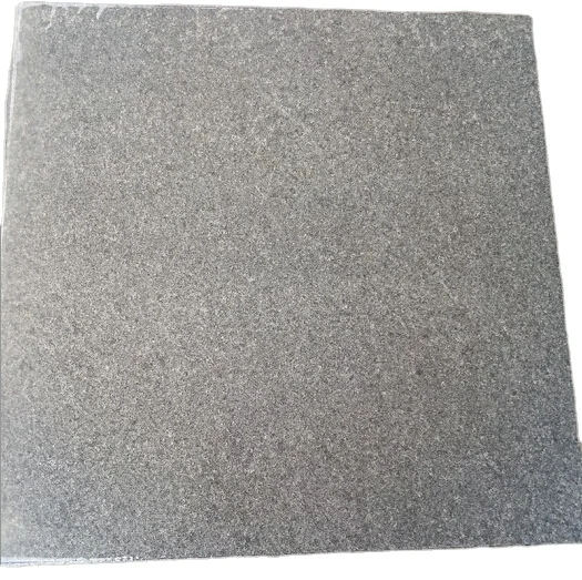 China nature flamed g654 dark grey granite paver stone with low price