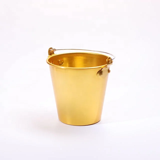 New Design Large Aluminium Alloy Ice Bucket Creative Night Club Ice Bucket Metal Ice Bucket