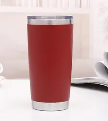 Wholesale Custom Logo Magnetic Mug 20oz/30oz Double Walled Stainless Steel Coffee Magnetic Tumbler Cups With Magnetic Lid