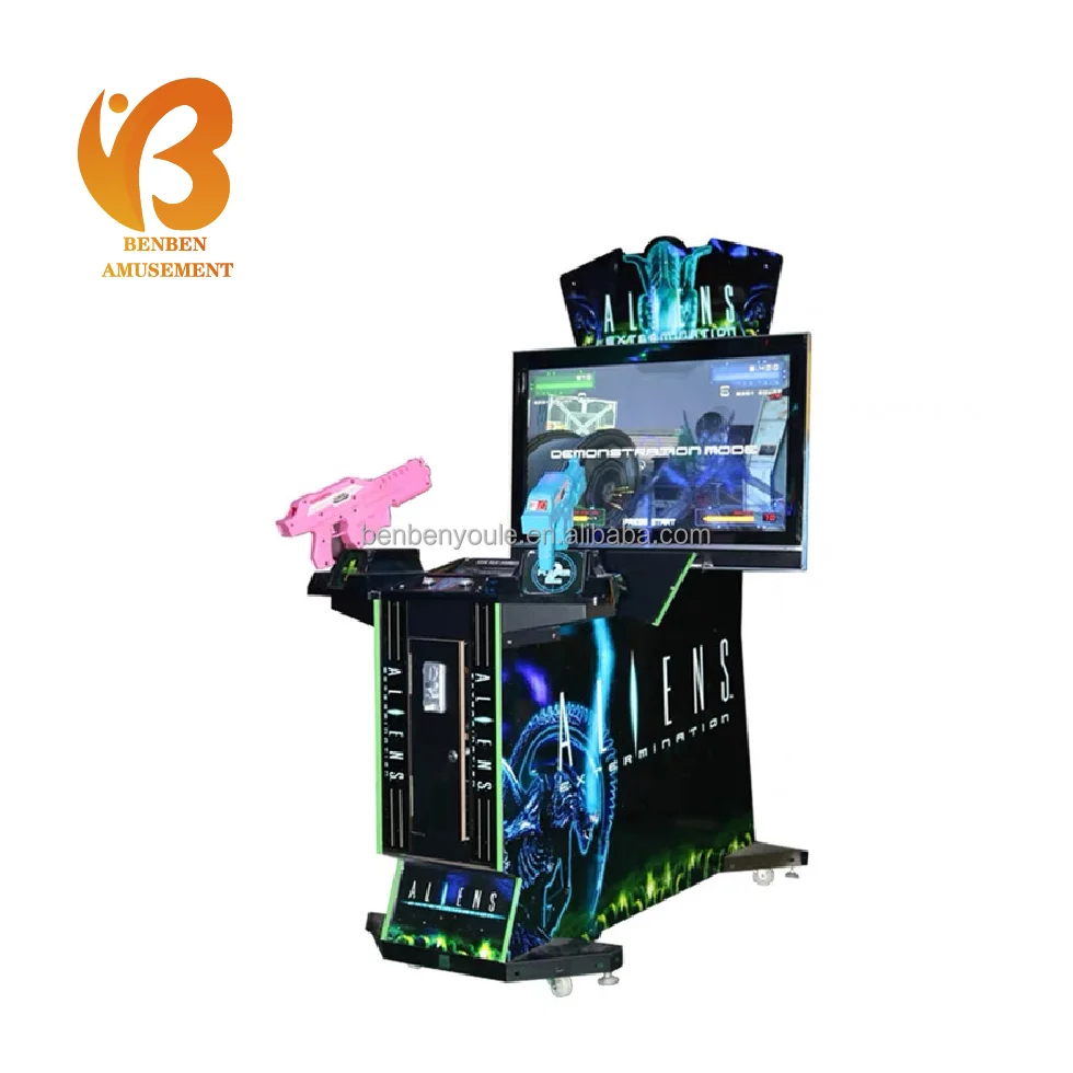 Hot Sale Aliens arcade game machine shooting Extermination House Of The Dead Ultra Firepower 3 In 1 Gun Shooting Simulator