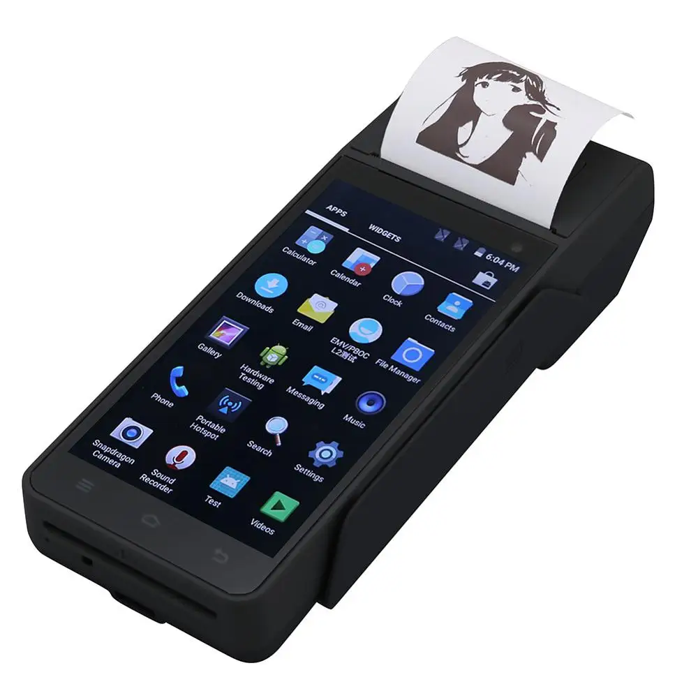  Китайский POS-терминал портативная все в одном портативный Android Z90 4G Smart