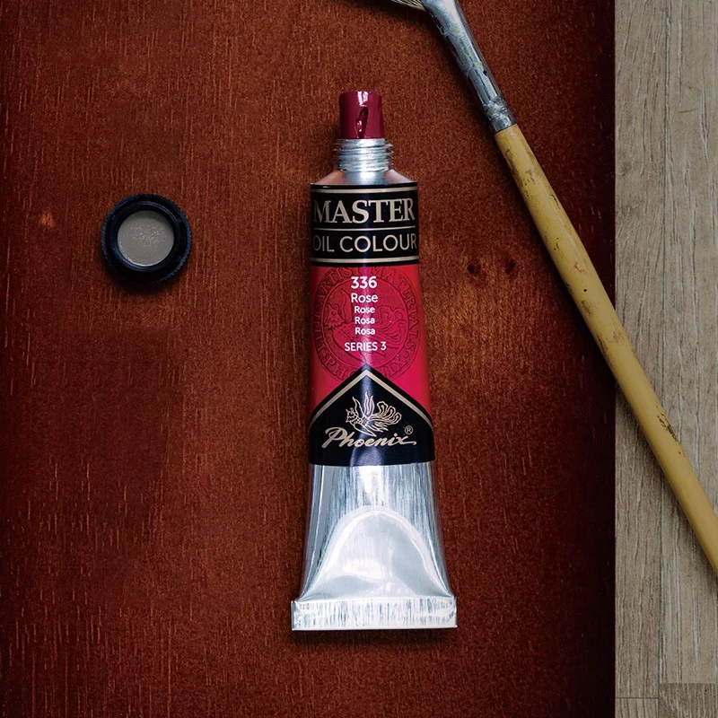 Phoenix Premium Quality Master 40 ml 120pcs Smooth Aluminum Tube Artist Art Oil Paint