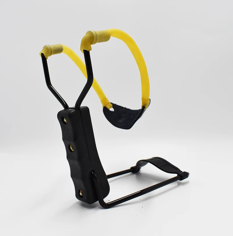 Folding slingshot shooting hunting slingshot with wrist rest