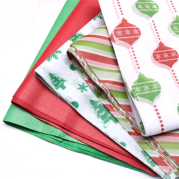 manufacturer wholesale custom eco friendly christmas tissue paper Hot sale luxury gift wrapping decorative tissue paper for wine