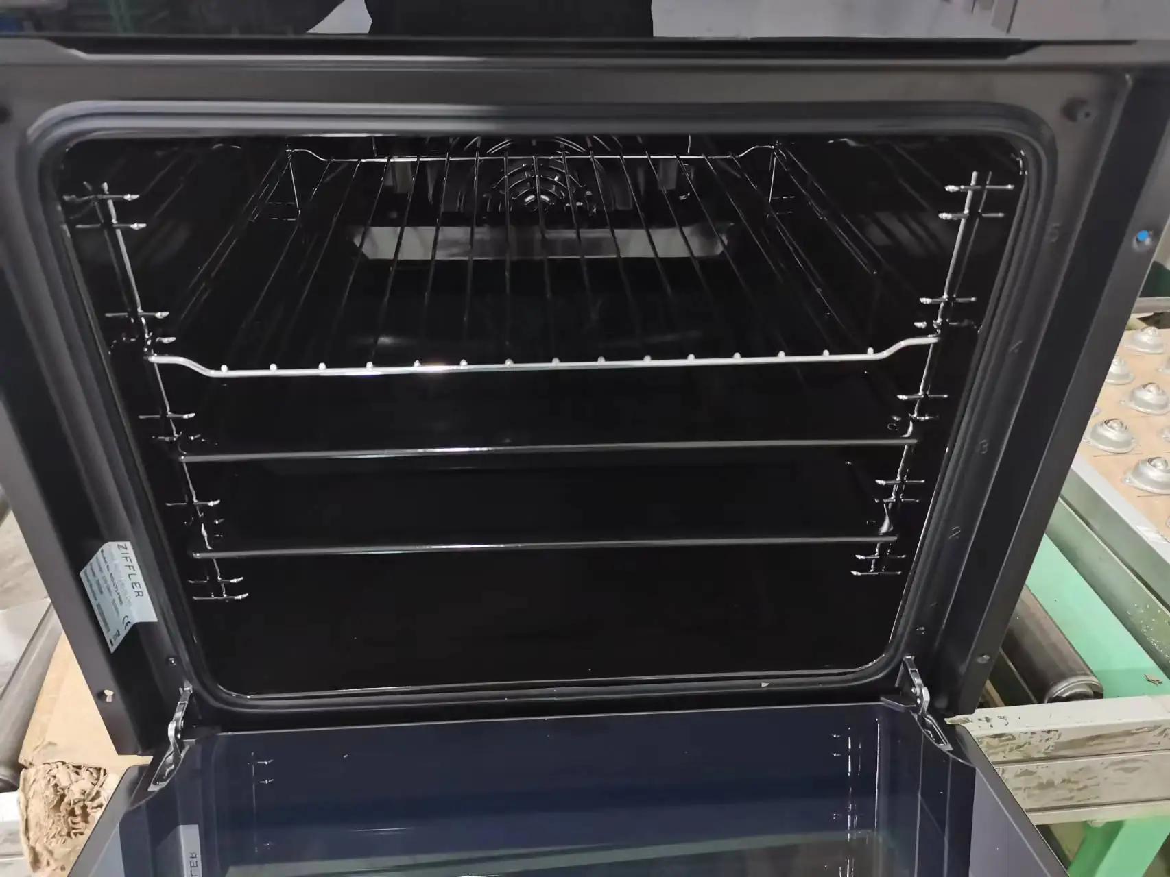 80L Large Capacity Built-In Kitchen Cabinet Electrical Rotating Pizza Oven for Cooking Cakes Home Baking Appliances