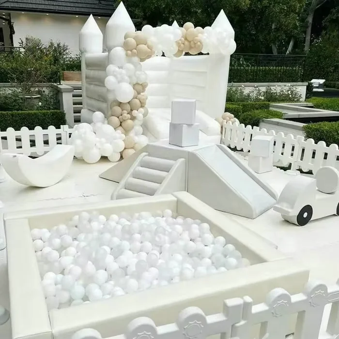 Wholesale Indoor/Outdoor Soft Play Equipment Kids Ball Pit White PP Material Toddlers Affordably Priced Schools Shopping Malls