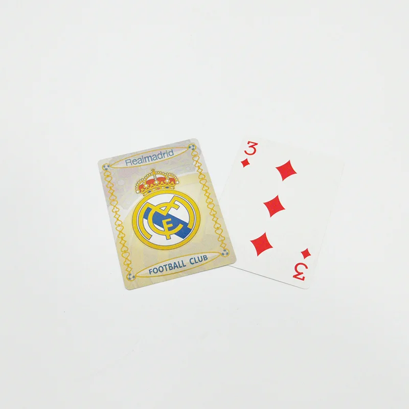 Wholesale Custom Poker Game Printed Cardboard Waterproof Chip Poker Set
