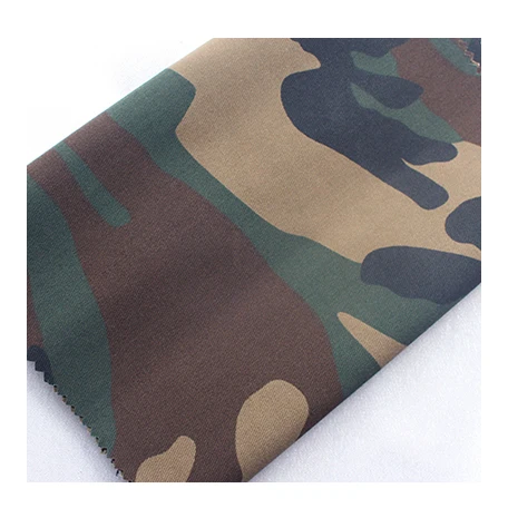 
2020 Hot Sale 150D 80%T20%C Twill Army Uniform Fabric Camouflage Fabric 