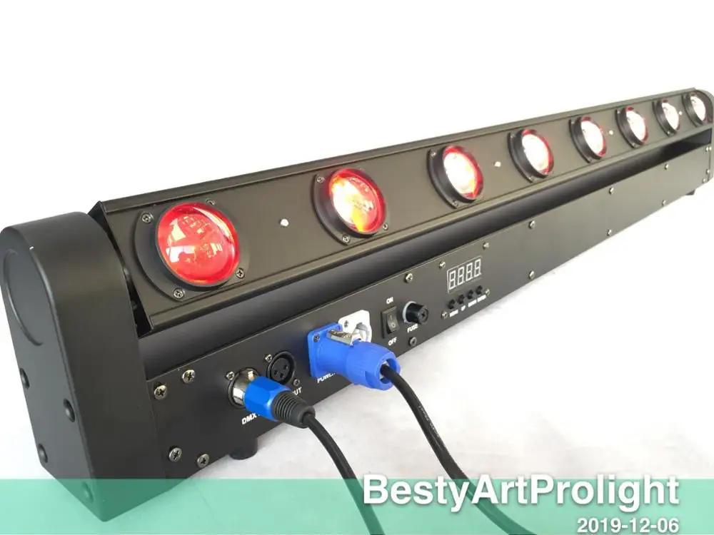  BALMBB0841 Led Pixel Beam Bar 8ps 10W RGBW 4 в 1 Вращающаяся головка профессиональное