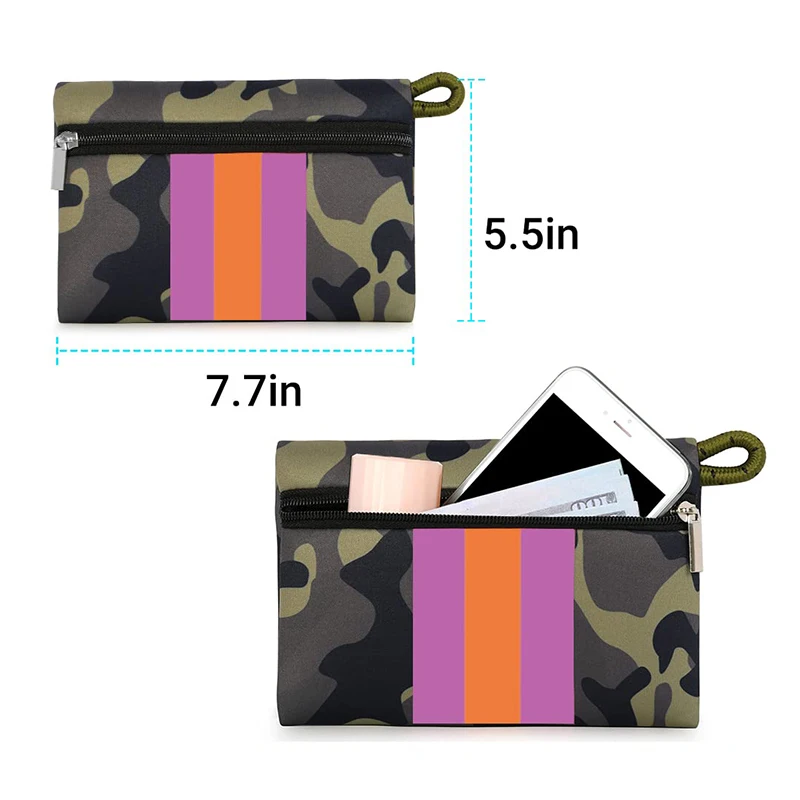 Hot sale Handbag Camouflage Printing Design Neoprene bag Large capacity Shoulder bag Women Beach Tote bag