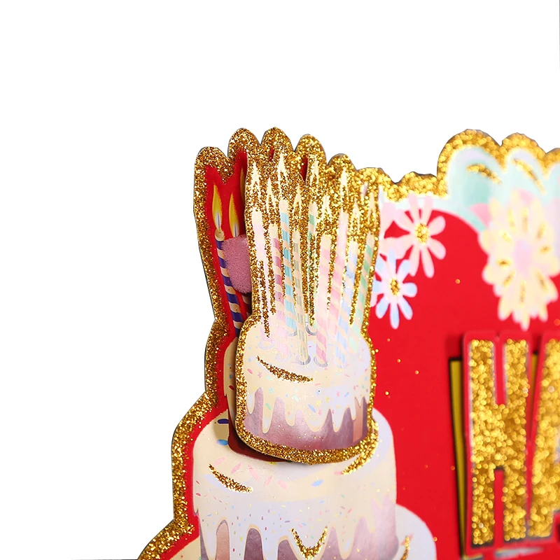 
3d birthday party wall stickers happy birthday banner decoration 